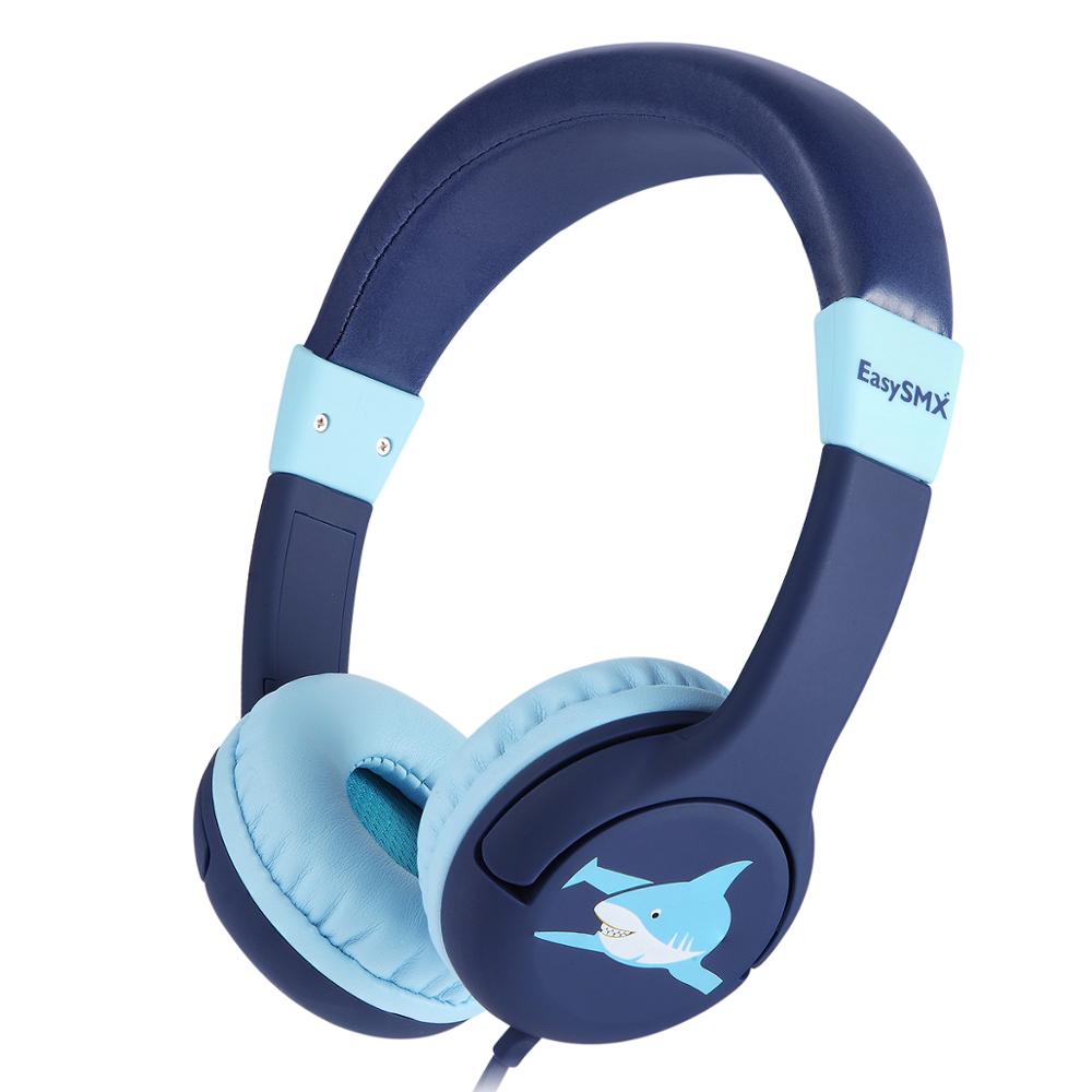 Kinderkoptelefoon met microfoon 80-85db kinderkoptelefoons voor  mp3/4 pc smartphones oordopjes kinderen verjaardag kerstmis