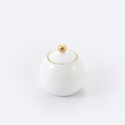 Luksus hvide keramiske kaffekopper royal bone porcelæn kop og underkop sæt guld kant europæiske tazas cafe porcelæn krus  ac50bd: Stil 7