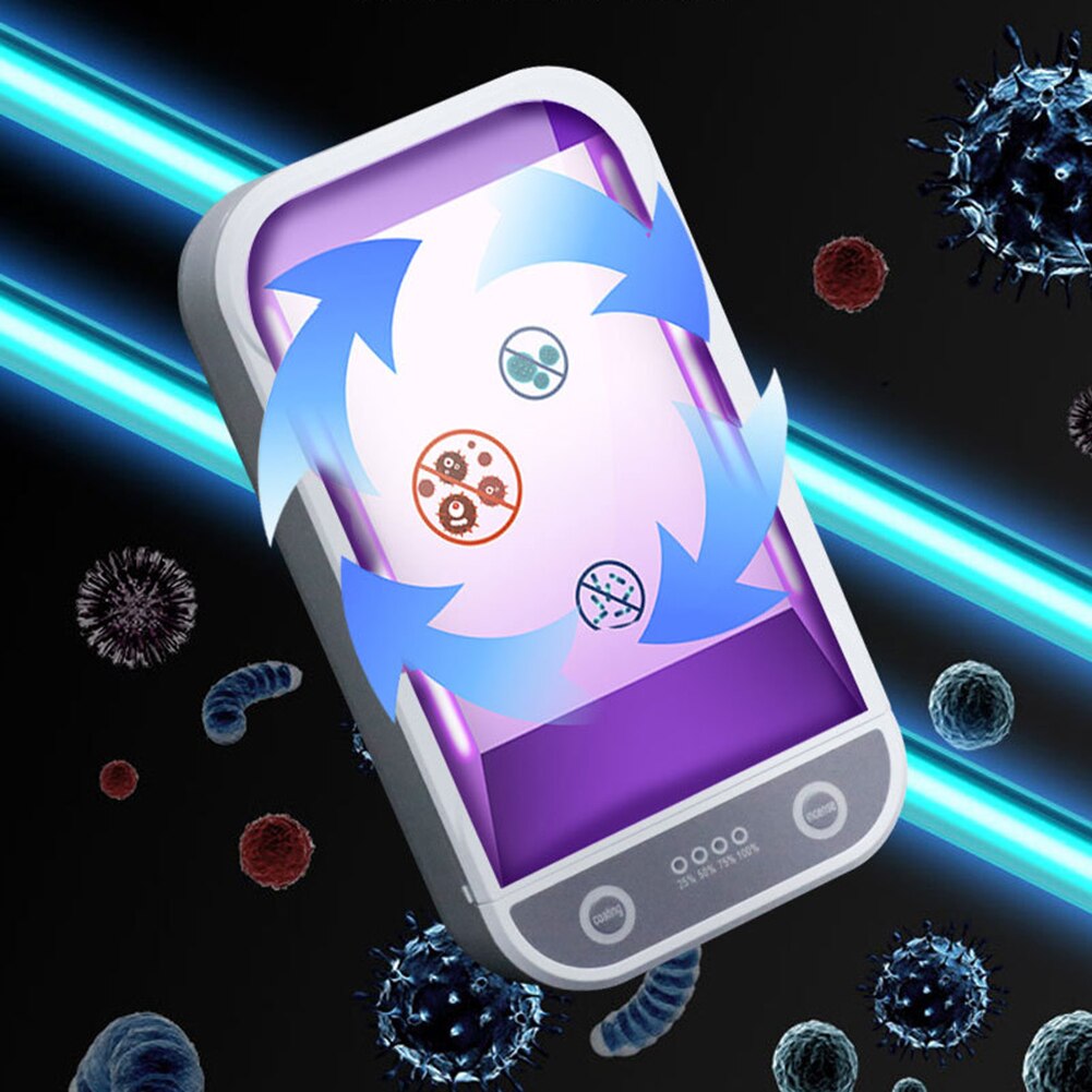 UV Phone Sterilizer Case USB Powered Watch Mask Underwear Disinfection Box