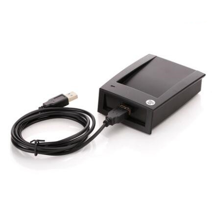 em4100- dozownikowy czytnik-autoryzator biurkowy z wirtualną klawiaturą usb typu wtyczka oraz bawić się i 10 wyjściami dziesiętnymi