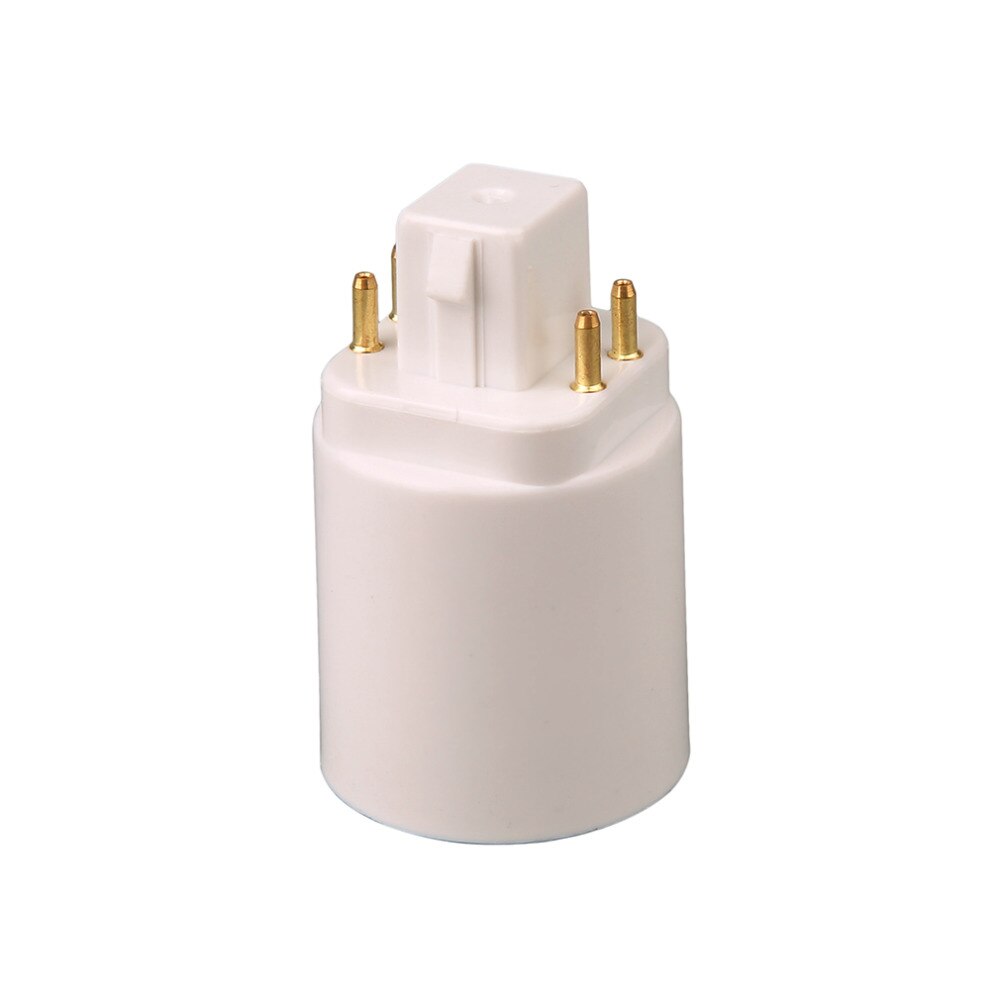 LED Light Lamp Adapter GX24Q to E27 Bulb Holder Socket Converter 4 Pin Screw-based Lamp Extender Base Socket