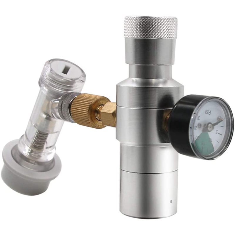 Ball Lock Disconnect with Check Valve Corny Keg Gas Disconnect Check Valve Mfl 1/4 for Home Brewing Cornelius