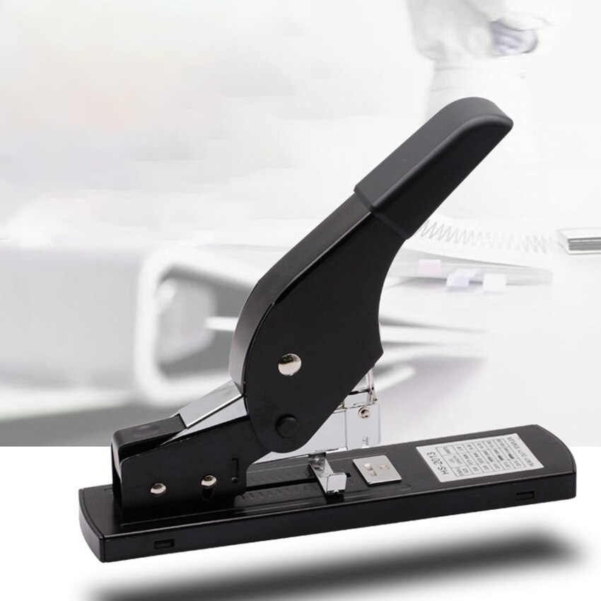 Agrafeuse robuste grande agrafeuse de livre Machine à relier de papier d'économie de travail de bureau, agrafe 23/6-23/15 d'utilisation, pour la maison de bureau