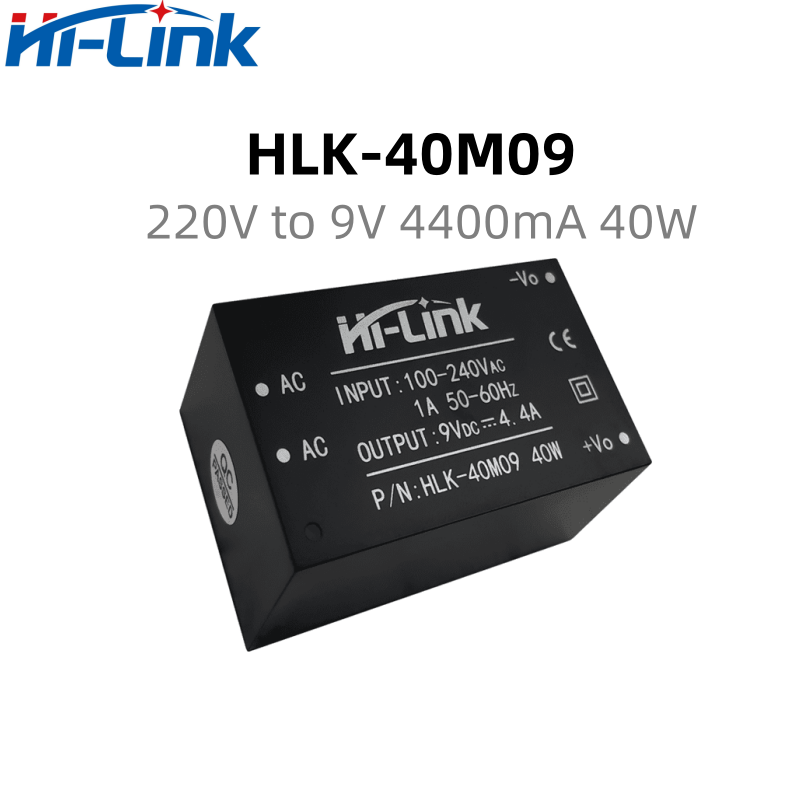 40W ACDC Intelligent Hi-Link AC/DC HLK-40M12 220V To 12V 40W 3.3A Output Mini Size Adjustable Power Supply Converter CE/RoHS
