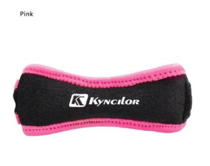 1PCS Adjustable Knee Patellar Tendon Support Strap Band Knee Support Brace Pads for Running basketball Outdoor Sport: BBX35-Pink