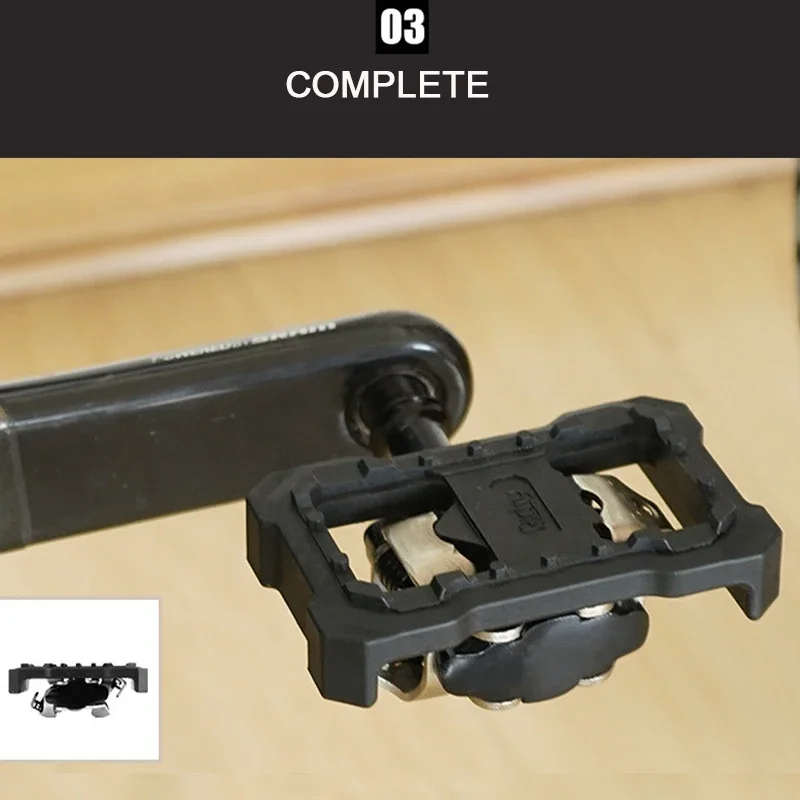 Richy MTB Pedal Converter Bicycle Clipless Pedals Ultralight Adapter Clipless Platform Convert for Shimano SPD