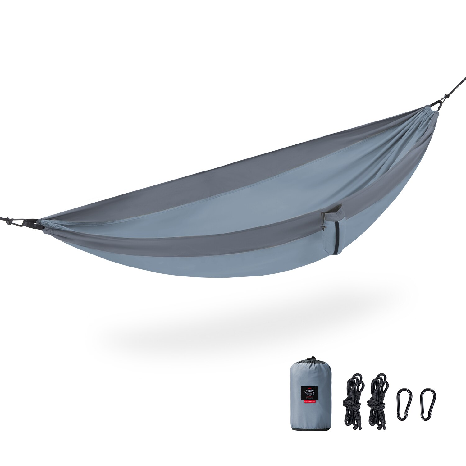 Amaca da campeggio ultraleggera Naturehike amaca da esterno singola doppia antiribaltamento attrezzatura per amaca da campeggio selvaggia: 2 person blue