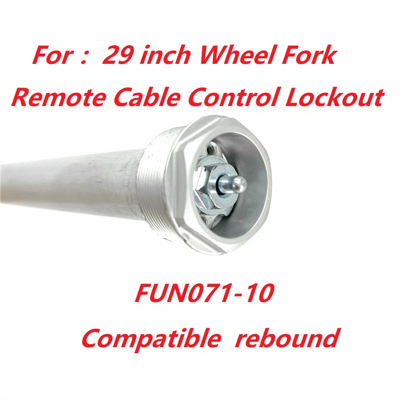 SR SUNTOUR EPIXON Raidon Front Fork Cartridge Remote Lockout Shoulder Control Traditional Lockout Suspension Damping Rod Rebound: WHITE