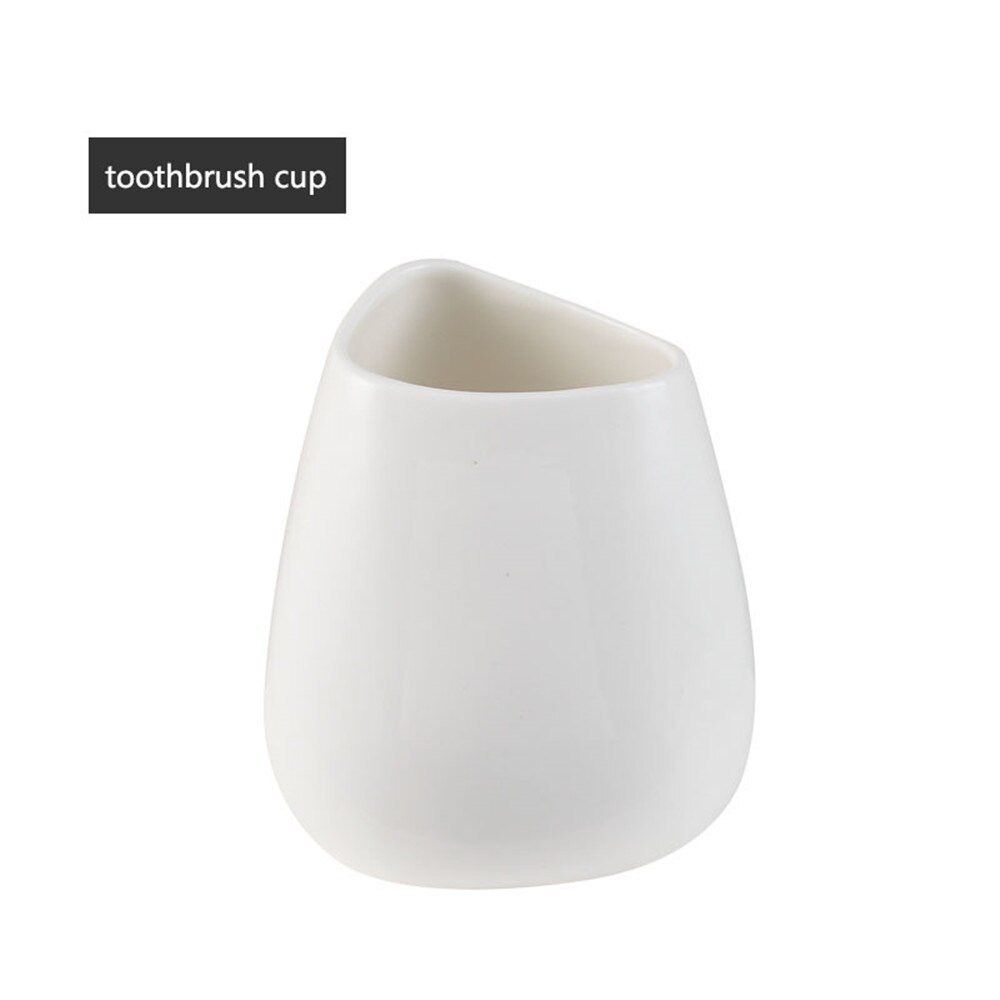 Retro Badkamer Accessoire Set Keramische Badkamer Accessoires Sets Badkamer Accessoire Set Tandenborstel Cup, Zeepbakje Thuis Badkamer Decoratie,D