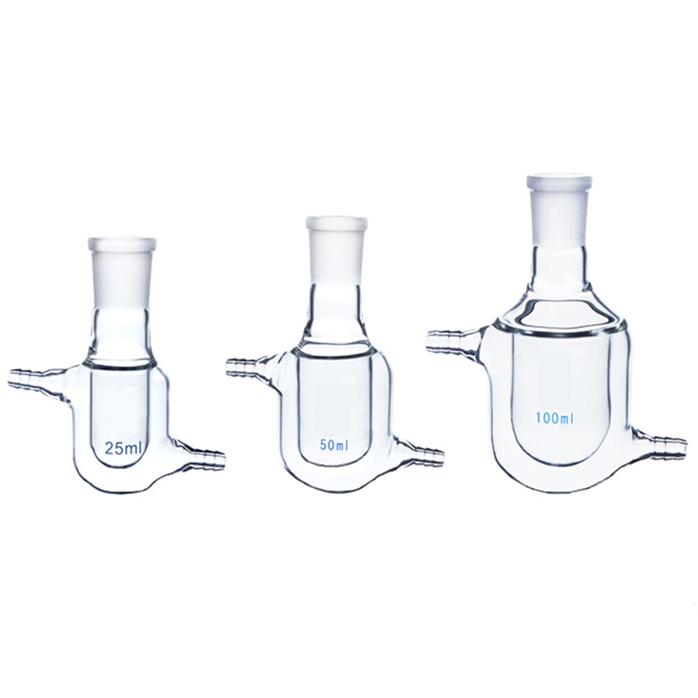 Botella de vidrio multifunción para laboratorio, frasco de vidrio para laboratorio