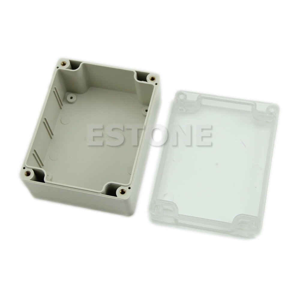 1PCS Plastic Waterproof Clear Cover Electronic Project Box Enclosure Case 115x90x55MM