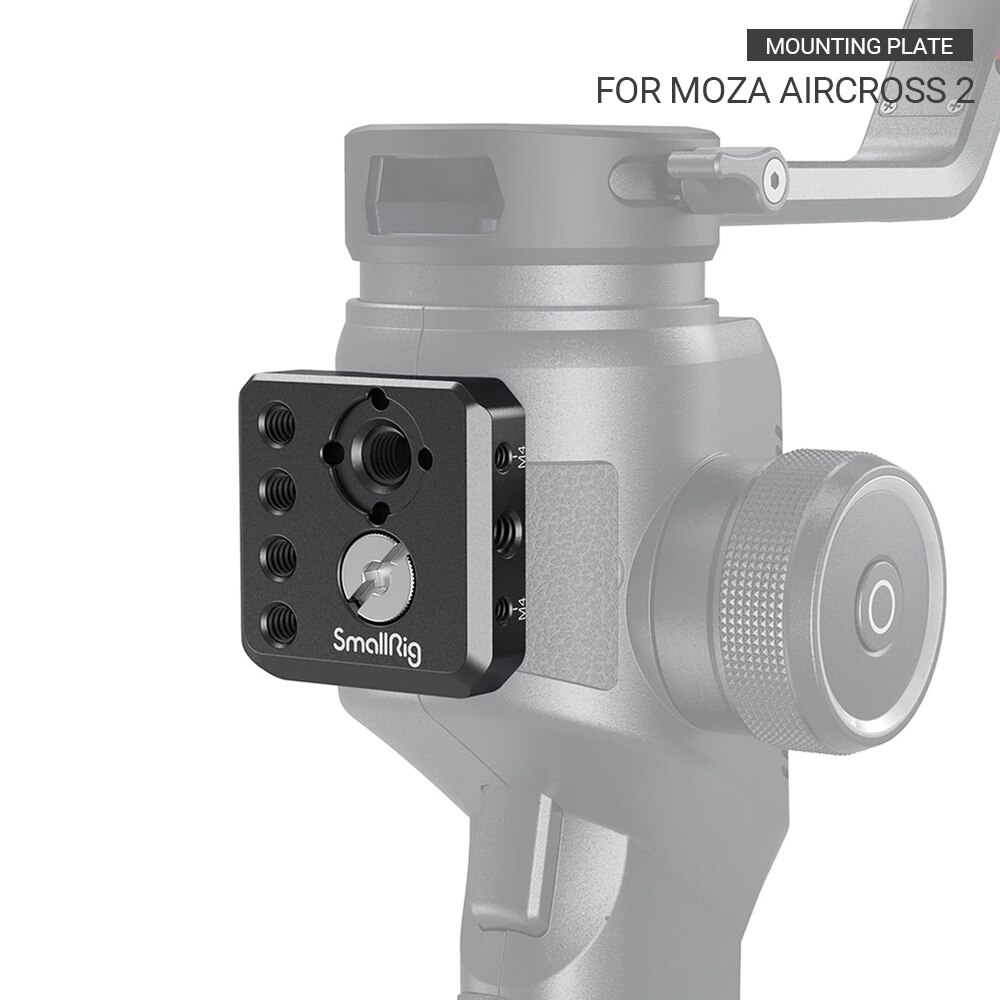SmallRig Gimbal Platte Montage Platte für Moza AirCross 2 W/ 1/4 3/8
