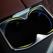 Accesorios cromados para Interior de Peugeot 3008/ GT 5008/GT, marco de cubierta embellecedora, decoración de acero inoxidable