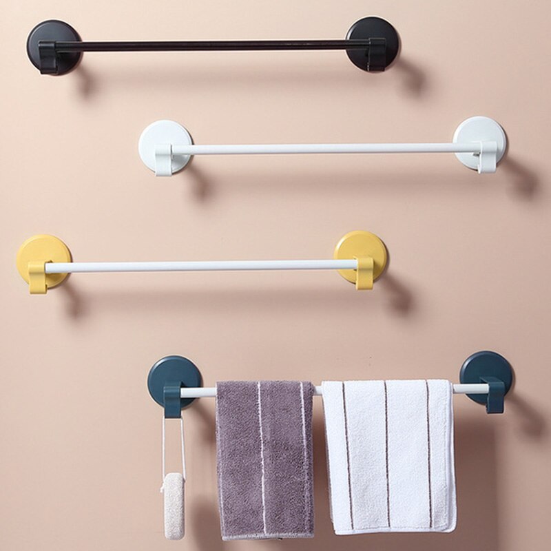 Handdoekrek voor in de badkamer, hangende houder, handdoekhouder voor aan de muur, badkamer keukenkast, plankrek, opbergplank voor diverse spullen