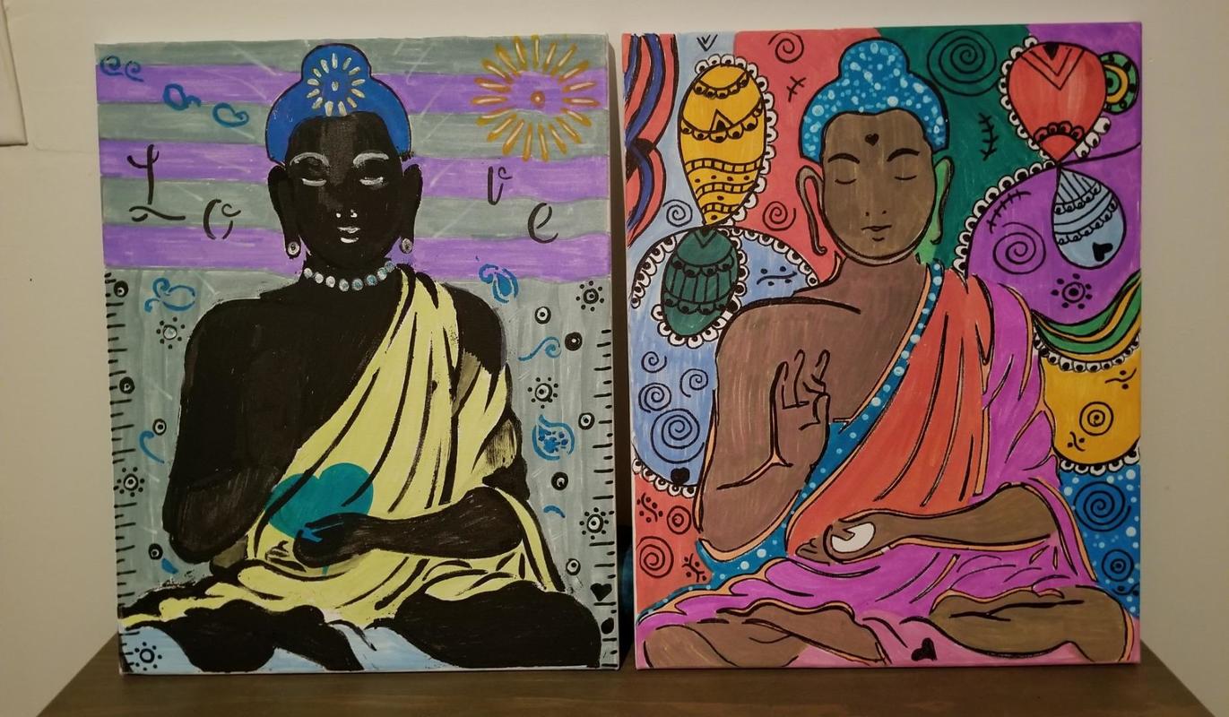 Pochoirs de bouddha indien artisanal format A4 pour peinture sur bois, Art mural, estampage de Scrapbooking, décor d'album, carte en papier gaufré