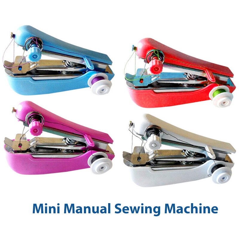 Portable Manual Mini Sewing Machine Simple Operation Home Travel Embroidery Manual Portable Mini Sewing Machine