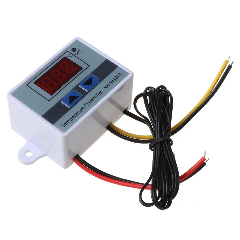LED Digital Temperature Controller Reptile Pet Fish Tank Thermometer Regulator Switch Probe Sensor