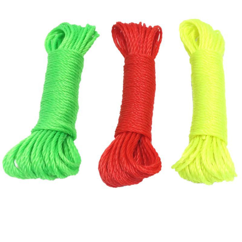 10 Meters Material Bold 32 Strands Of Multi-function Rope Outdoor Drying Bundled Rope Shrimp Cage Rope Color Random