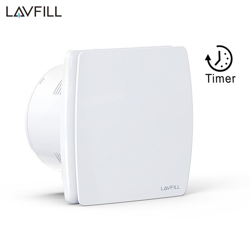 4 &quot; 100MM Wall Ceiling Extractor Bathroom Shower Exhaust Fan with Timer Switch 220V: LFWW-09QT