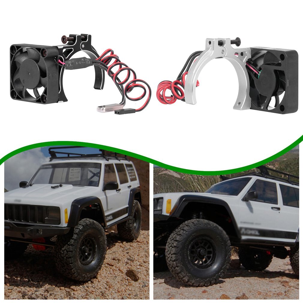 D3 Metalen Clip Radiator Met Temperatuur Sensor Koelventilator Metalen Afstandsbediening Auto Accessoires Voor 4268-4274 Motor