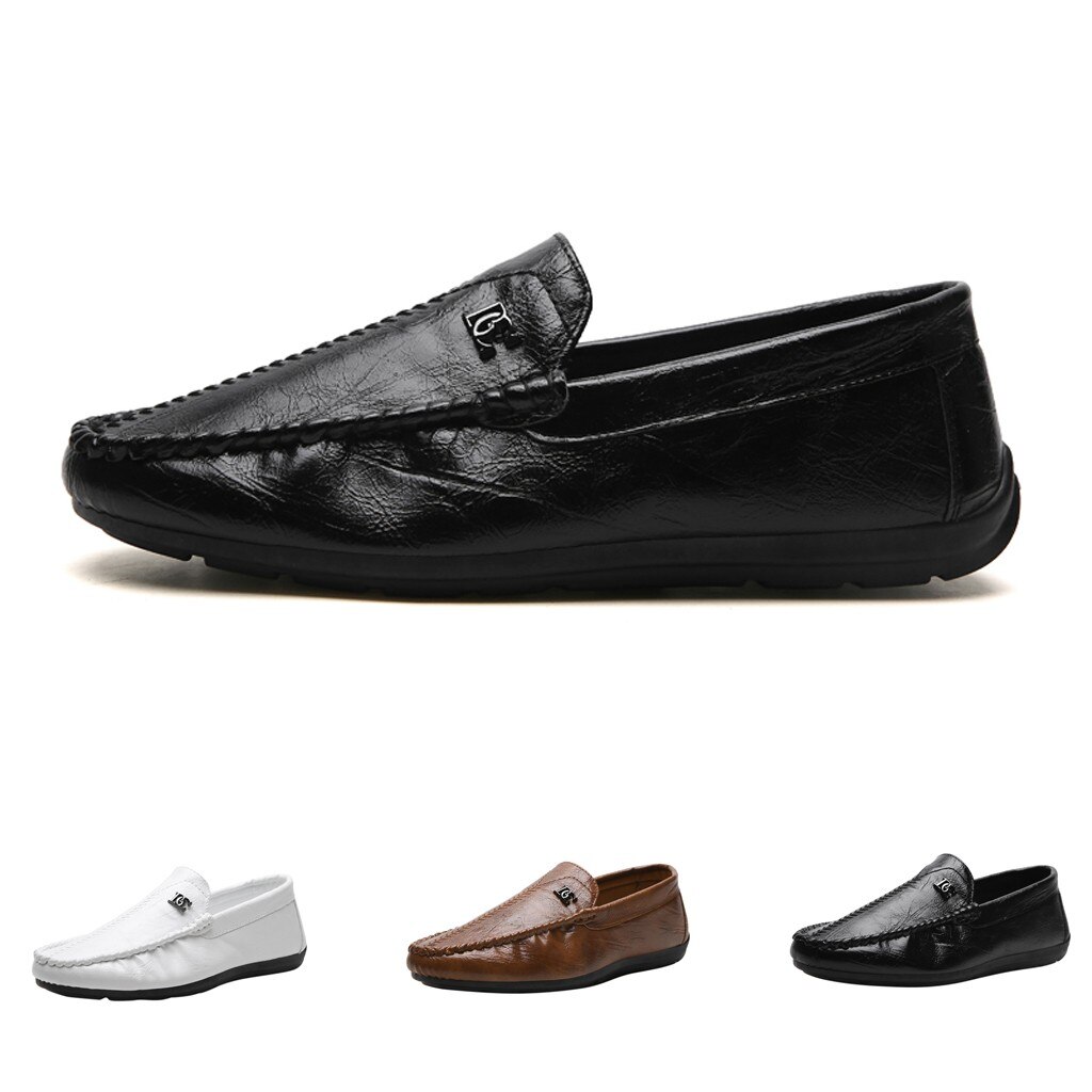 Herenschoenen leren loafers heren flats mocassins zachte instappers voor heren loafers rijschoenen herenschoenen heren leer #g4