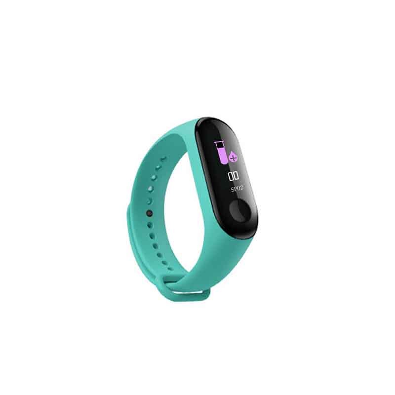 Reloj inteligente M3 para hombre y mujer pulsera multifunción con Bluetooth, rastreador de ritmo cardíaco, resistente al agua,