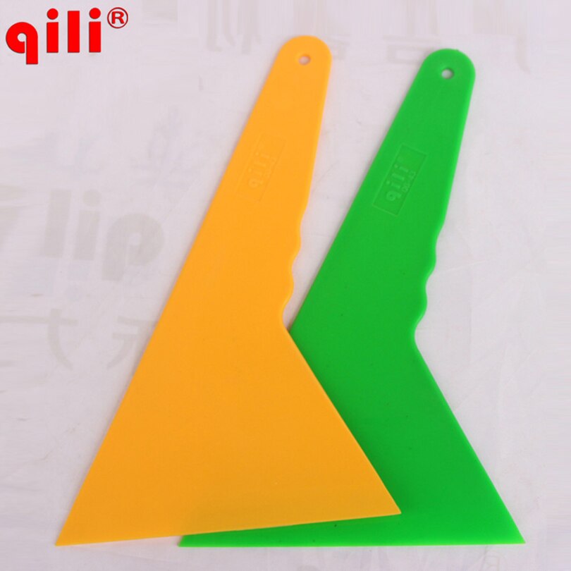 QILI QG-43 Largest riangular squeegee with handle floor clean and industry tool size 28x1.5cm High-temperature durability