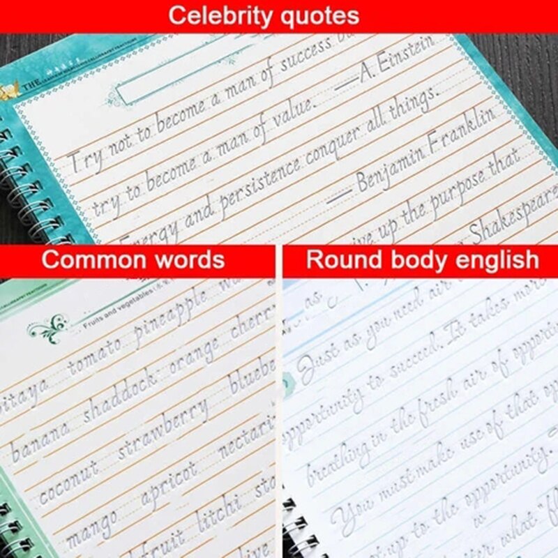 Magic Calligraphy That Can Be Reused Handwriting Copybook Set for Kid Calligraphic Letter Writing YE