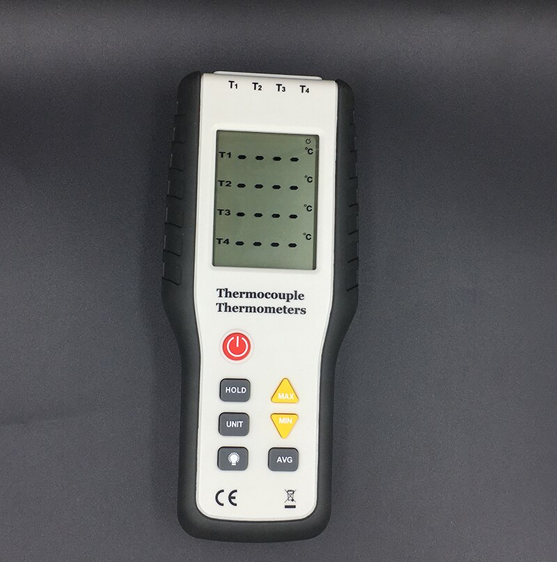 Thermomètre à Thermocouple 2 Canaux HT617B - Pour Hauts Fourneaux à Hydrogène, Neuf