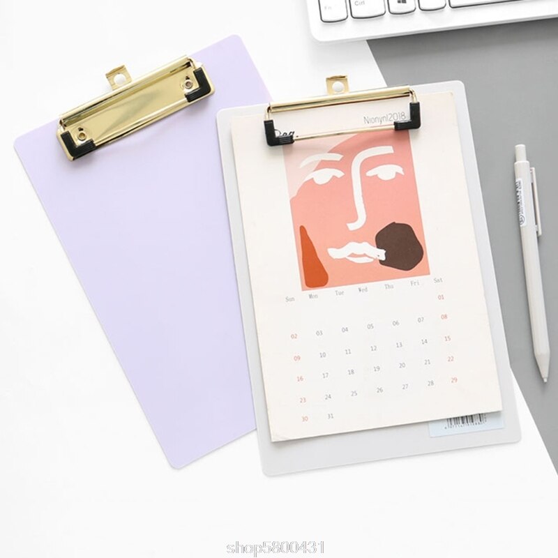 A4 A5 File Document Organizer Clipboard Folder Writing Pad Holder Conference Office School Supplies N09 20