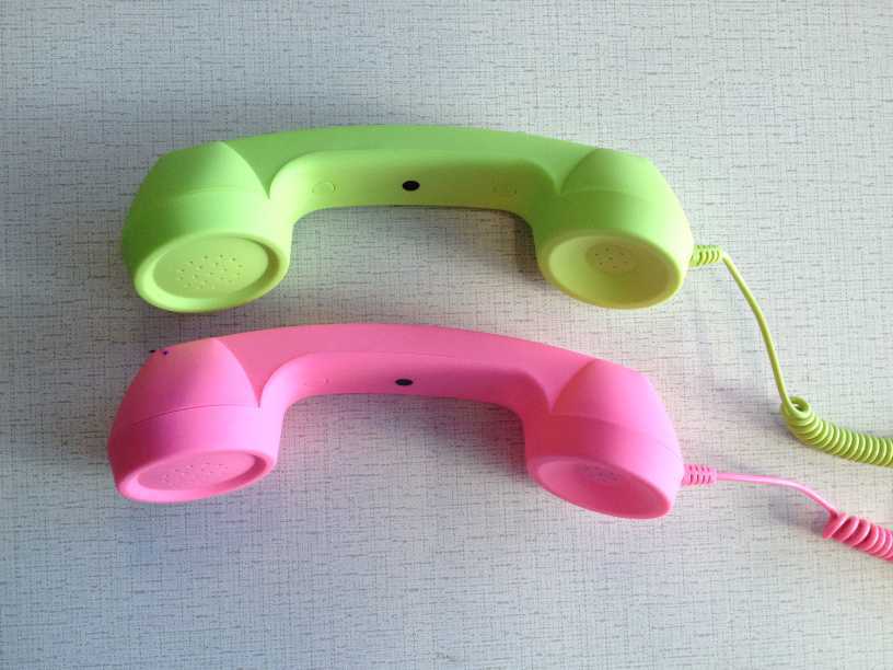 3.5mm Retro Classic Telephone Cell Phone Handset Receiver For Android IPhone For xiaomi Huawei Samsung iphone