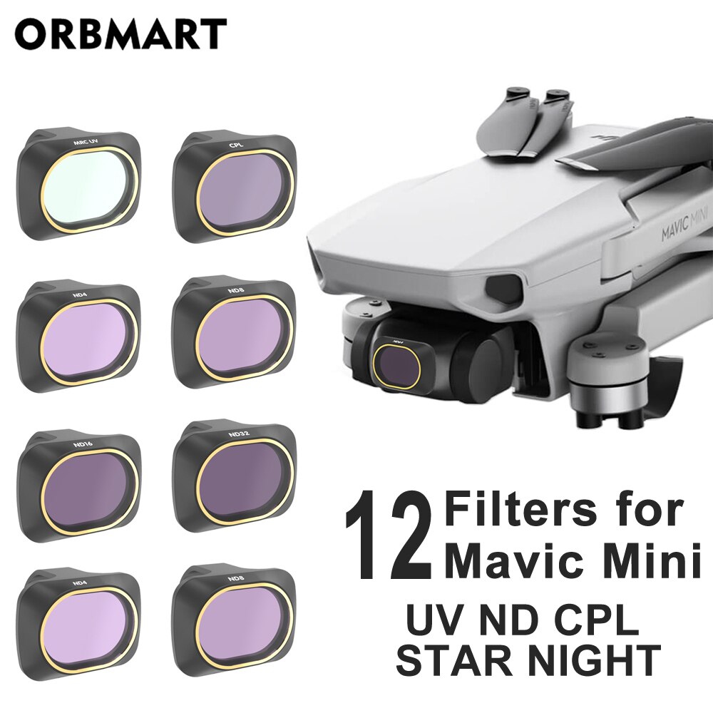 Filter Voor Dji Mavic Mini Nd Lens Filter Cpl Star Night Uv Ndpl Nd 8 16 32 64 Filter Set voor Mavic Mini Drone Accessoires