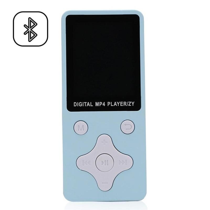 MP3 Player 1.8-inch TFT Display With/Without Bluetooth ultra-thin Lossless Sound Music Player For 32G TF Card(not included)