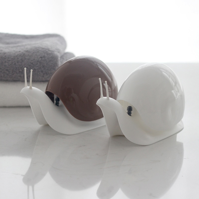 Bathroom Shampoo Dispenser Snail Shape Hand Soap Liquid Shampoo Shower Container MJJ88