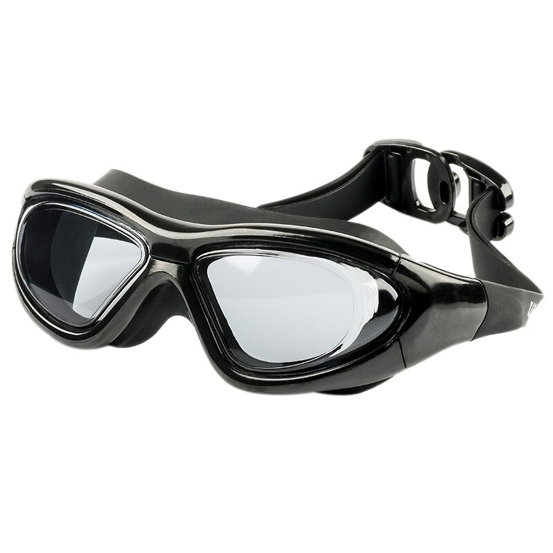 Zwembril Mode Grote Doos Hd Anti-Fog Siliconen Zwembril