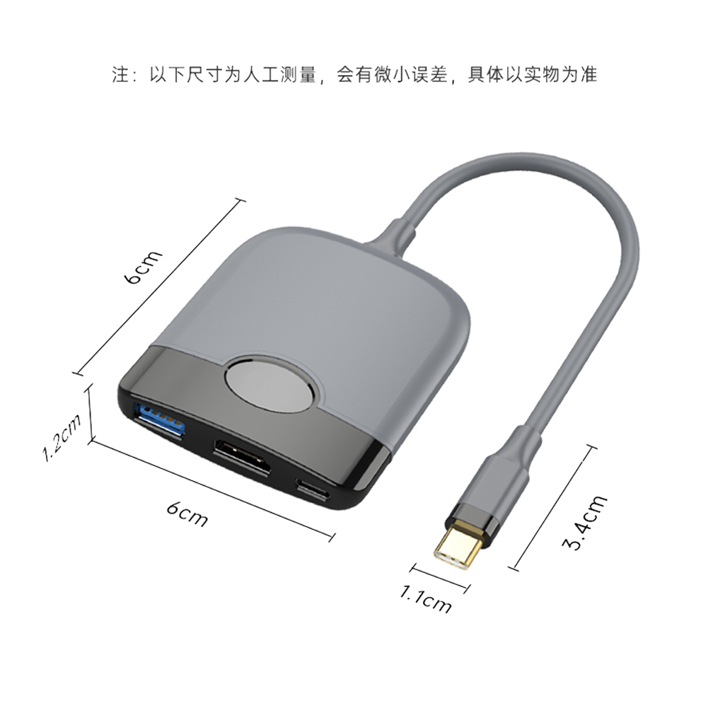 Switch Dock TV Dock for Nintendo Switch Portable Docking Station USB C to 4K HDMI USB 3.0 PD for Macbook Pro