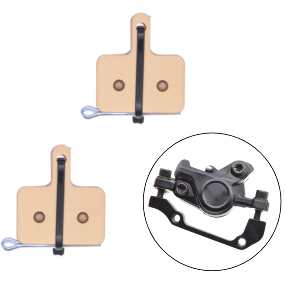 2 Pairs E-bike Disc Brake Pads For XOD Brake Calipers Full Metal Sintering Pads Electric Bicycle Replacement Brake Pads