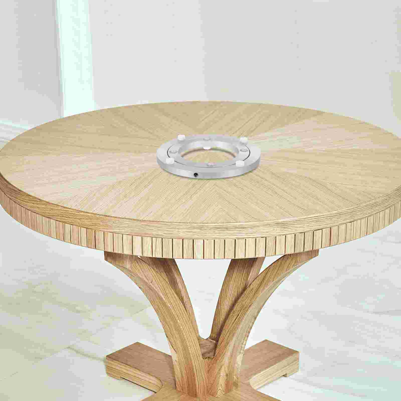 Aluminum Alloy Rotating Turntable Bearing Swivel Plate Practical Turntable Plate