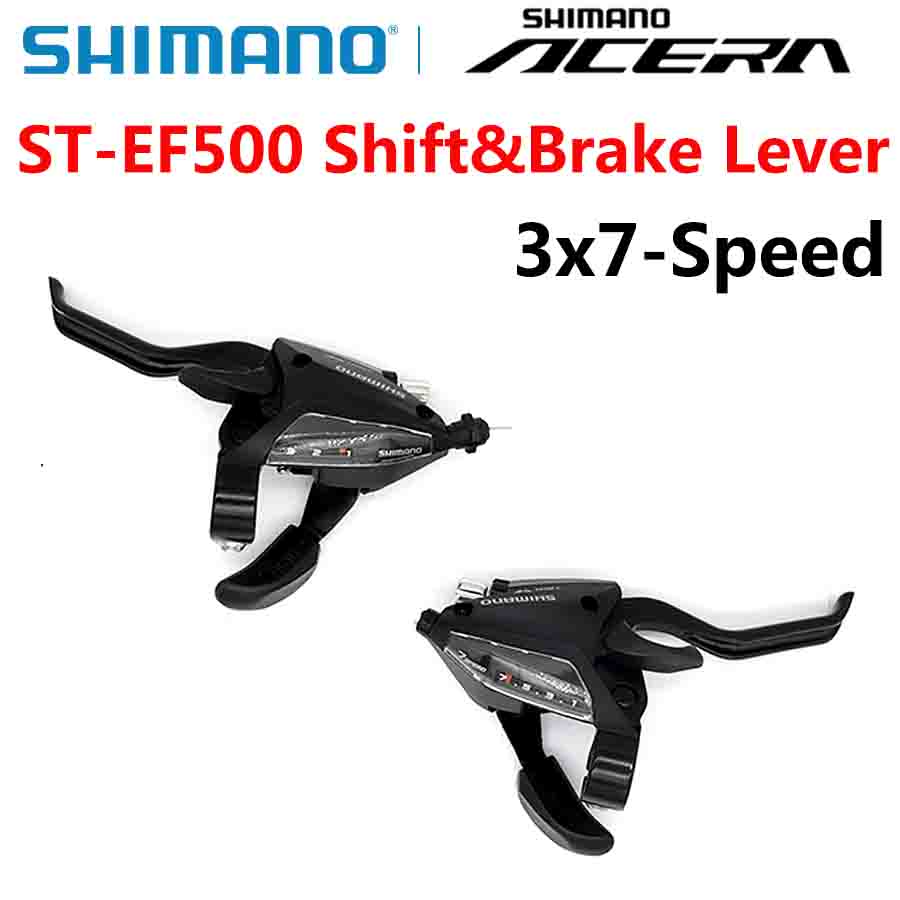 SHIMANO – ensemble de vitesses avant ACERA ALTUS EF500, 3x7v, levier de frein EZ FIRE PLUS, 2 doigts, 3x7