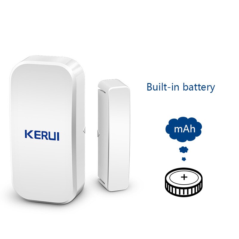 KERUI D025 Wireless Door/Window Sensor Detector For KERUI WIFI GSM Alarm System Home Security Buglar Alarm 433Mhz Door Sensor