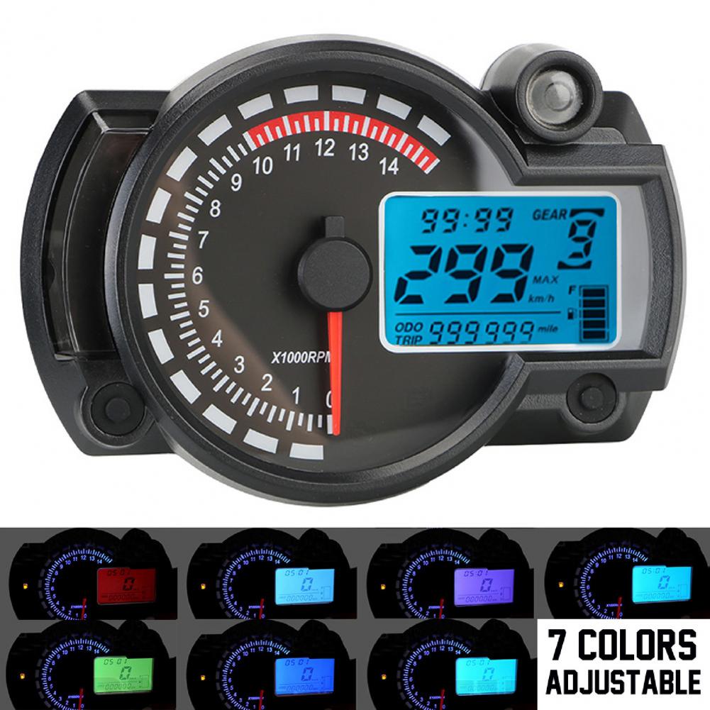 Universal Odometer Impact Resistant High Strength ABS LCD Digital Dial Odometer