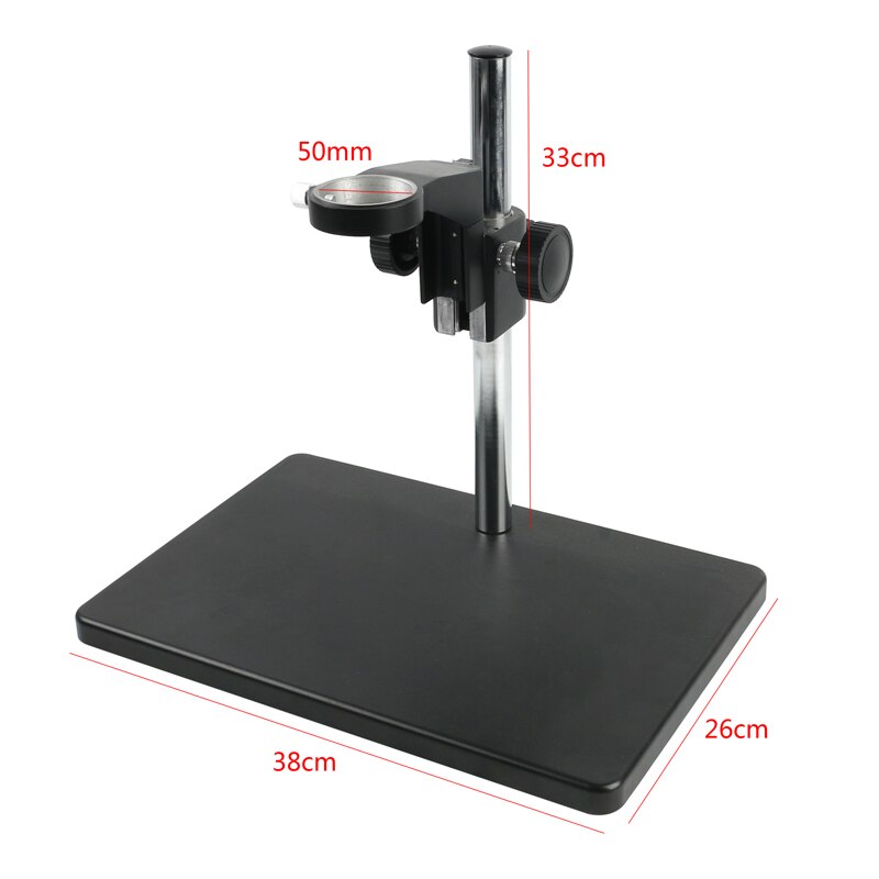 Multi-axis Adjustable Metal Arm + Adjustable Big Size Table Stand Holder For Lab Industry Microscope Camera