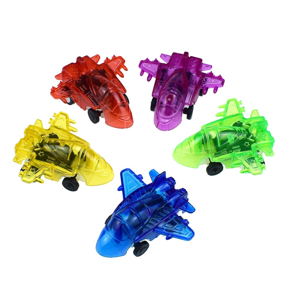 10pc Pull Back Mini vehicle Cartoon Car Kids Birthday Party Toys for Boys Funny Baby Kids Educational model Plastic toy: 1