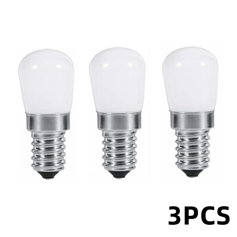 3 uds E14 E12 nuevas bombillas de 220V LED Mini lámpara para nevera reemplazar cocina refrigerador vitrina luces lámparas para máquinas de coser: Blanco / 32 W / 2 unidades
