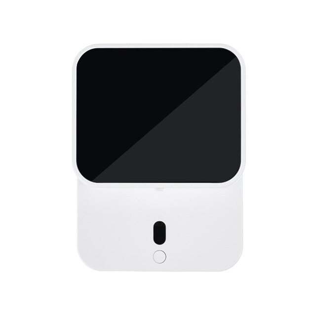 Wall-mounted LED screen hand washing automatic induction foam soap dispenser Infrared smart hand sanitizer machine: White