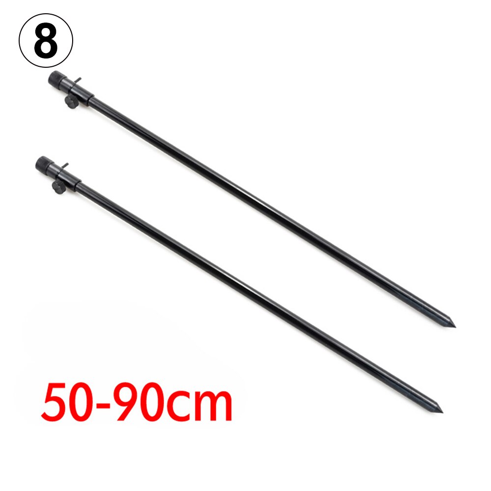 Carp Fishing Buzz Bars 20cm 30cm Fishing Rod Pod Holder Black Buzzer Bar for 2 Rods: 2x BK350