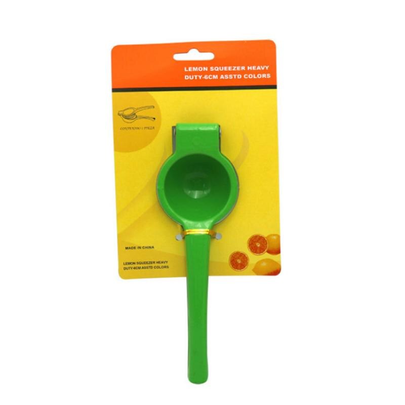 Presse-agrumes Orange citron main manuel presse-agrumes outils de cuisine accessoires Queezer jus Fruits pressage Portable: S / green