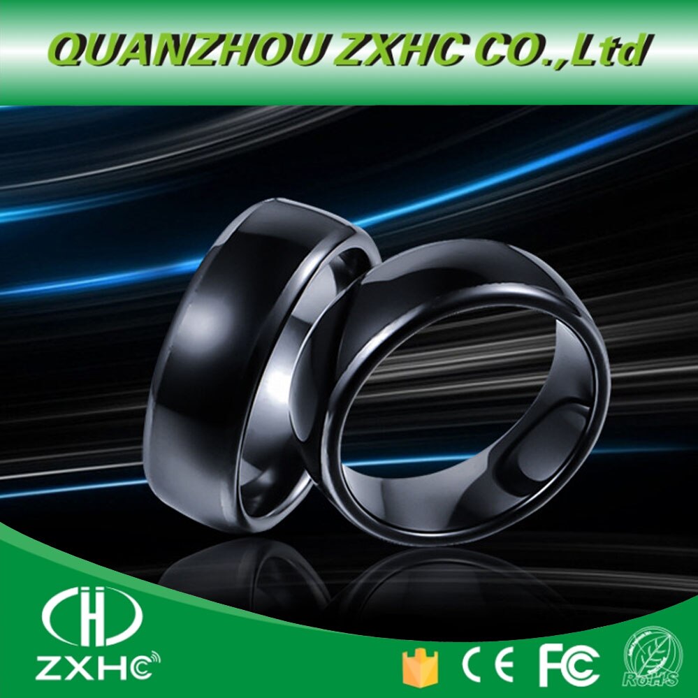 RFID Clever Ring Ich würde oder UID Chip umschreiben 125KHZ oder 13,56 MHZ RFID Keramik Clever Finger B Ring Tragen für Männer oder Frauen
