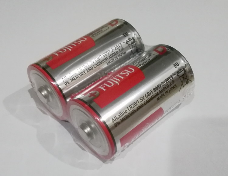 Fujit su D type 33600 MN1300 1.5V alkaline LR20 battery LR20 (2S) FU 1cell