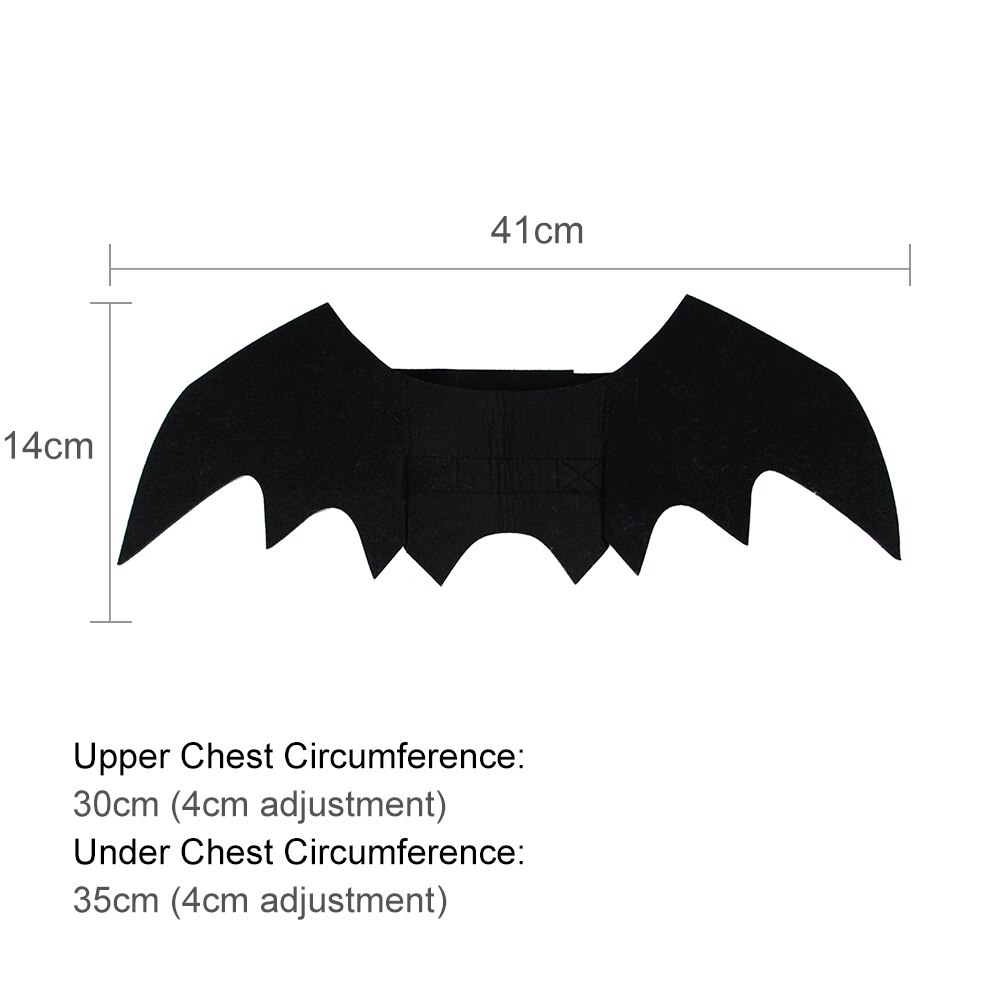 Halloween zwierzę domowe pies kostiumy kot skrzydła nietoperza wampira czarna śliczne kostiumy Halloween dla zwierząt kostium dla psa lub kota dla kotów małe psy